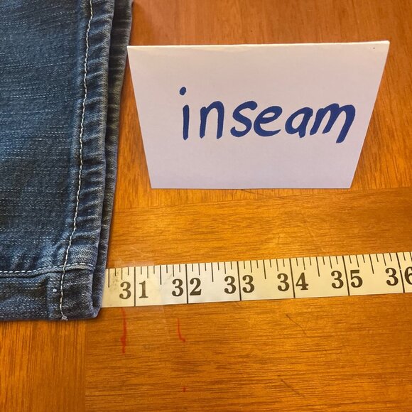 Maurices Plus size 22 women's jeans distressed embellished pockets - Picture 4 of 8